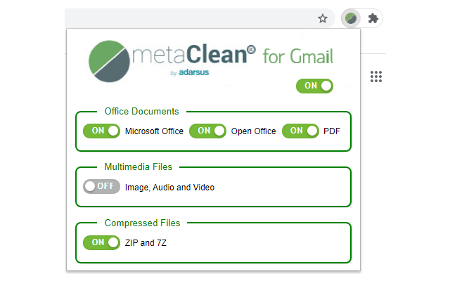 MetaClean for Gmail promo image