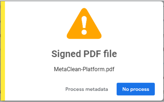MetaClean for Gmail