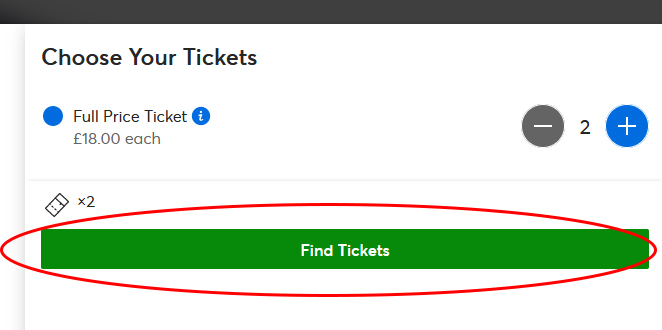 Ticketmaster checkout