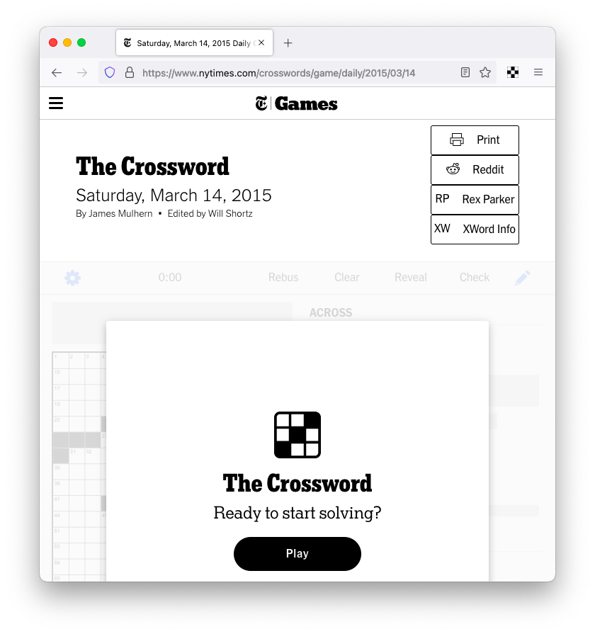 Crossword Blogs