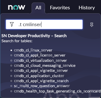 SN Developer Productivity