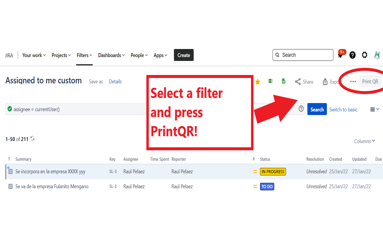 QR Issue Card Printer PRO for Jira Cloud