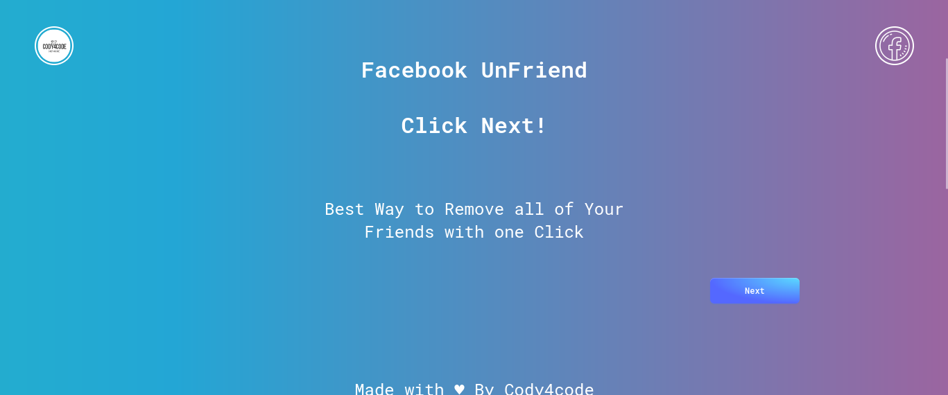 Facebook Friends Remove