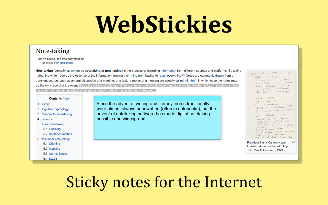 WebStickies