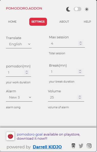 Pomodoro.addon
