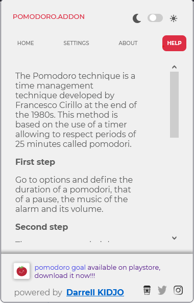 Pomodoro.addon