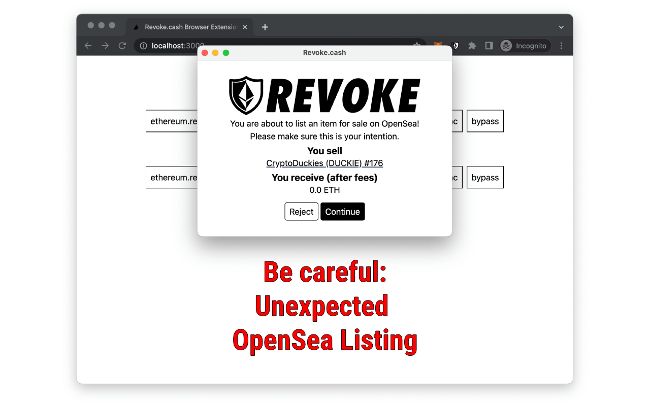 Revoke.cash - web3 scam protection