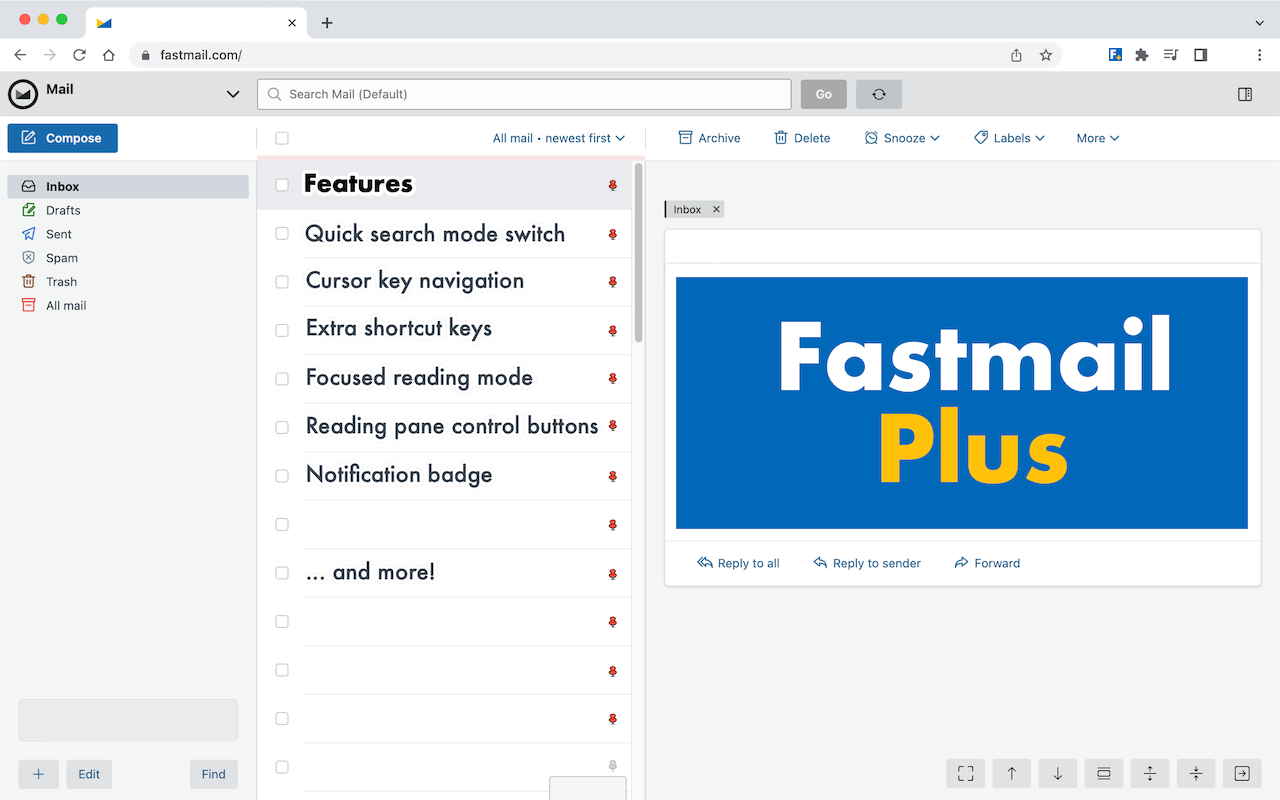 Fastmail Plus