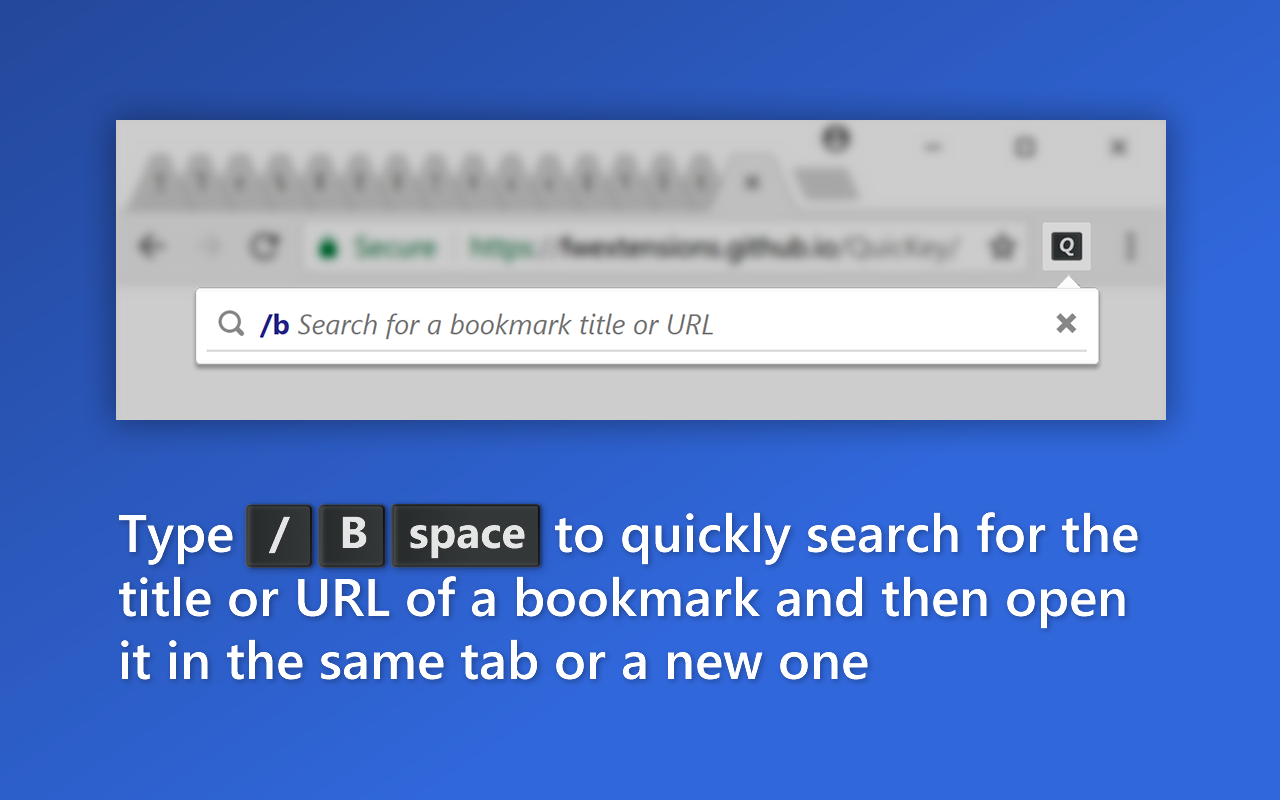 QuicKey – The quick tab switcher