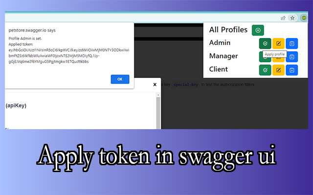 Swagger Profile Manager