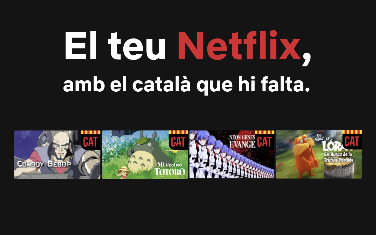 Netflix en català