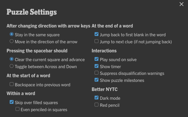 Better NYTC