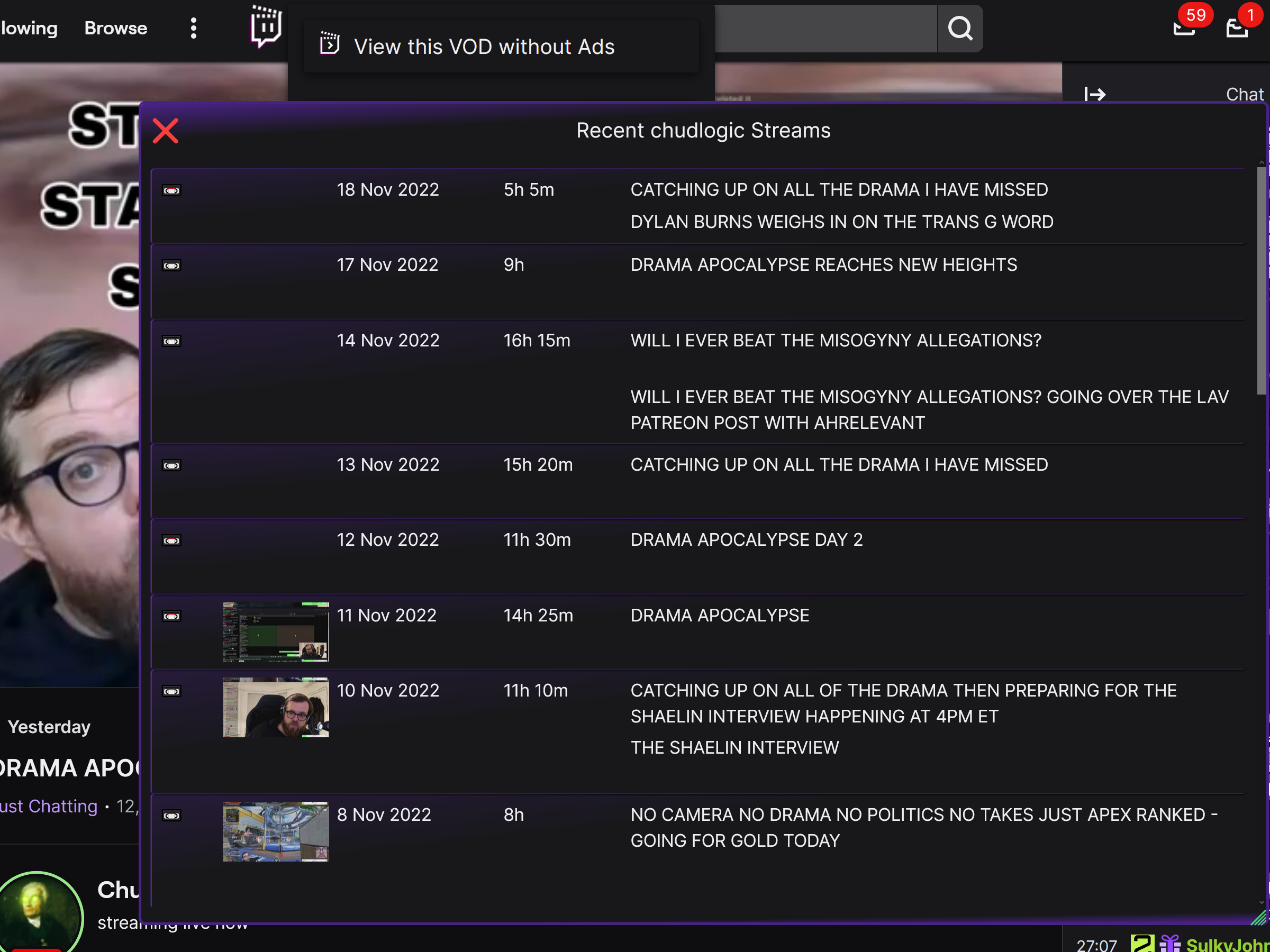 Twitch VOD Downloader and Viewer