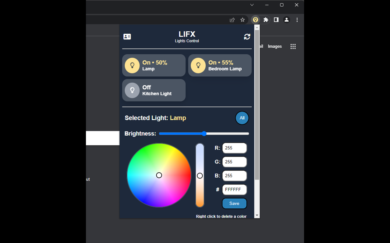LIFX Lights Control