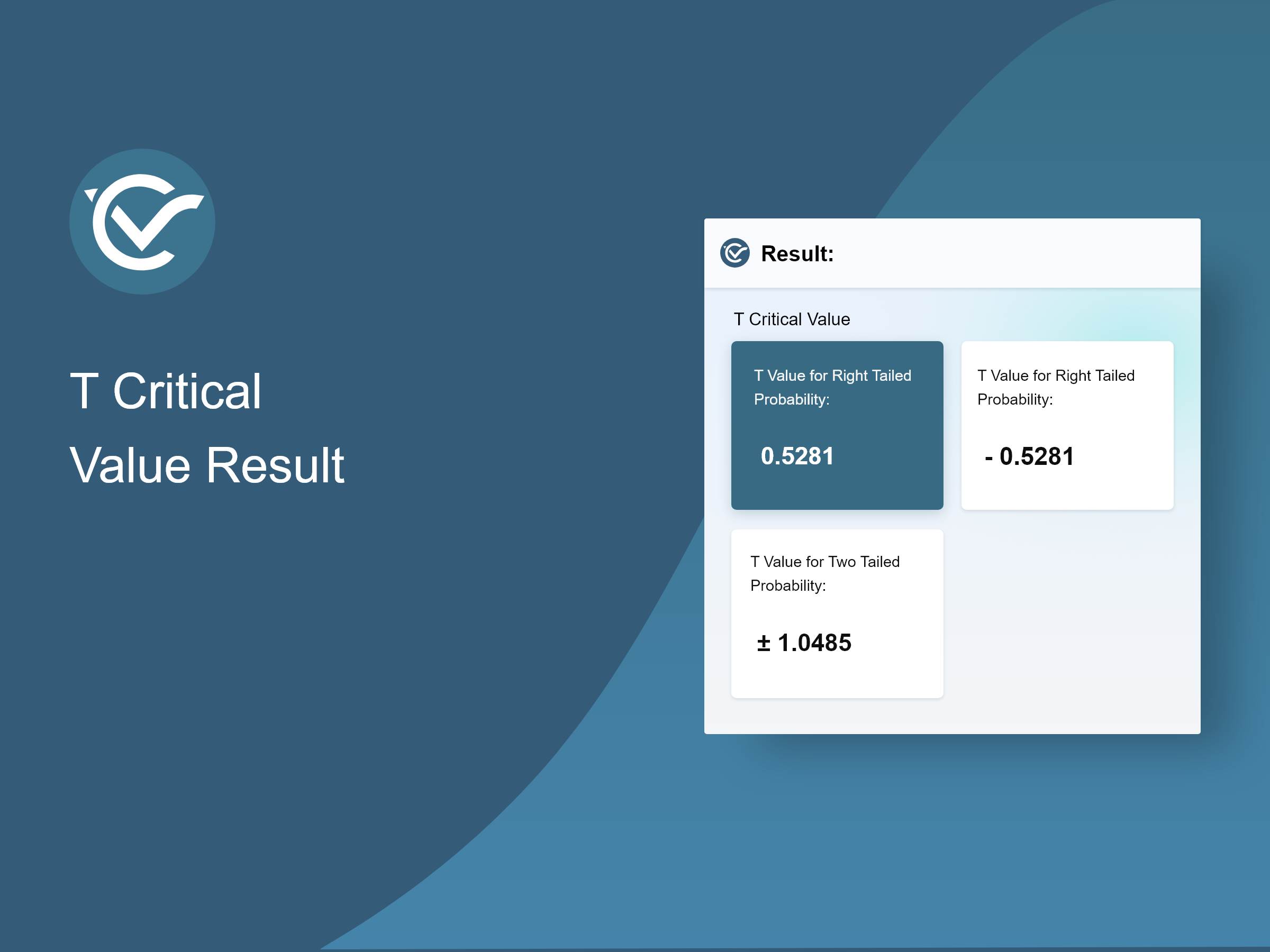 Critical Value Calculator