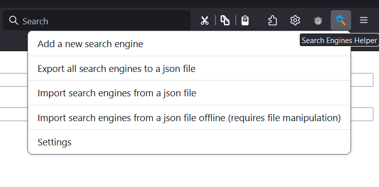 Search Engines Helper