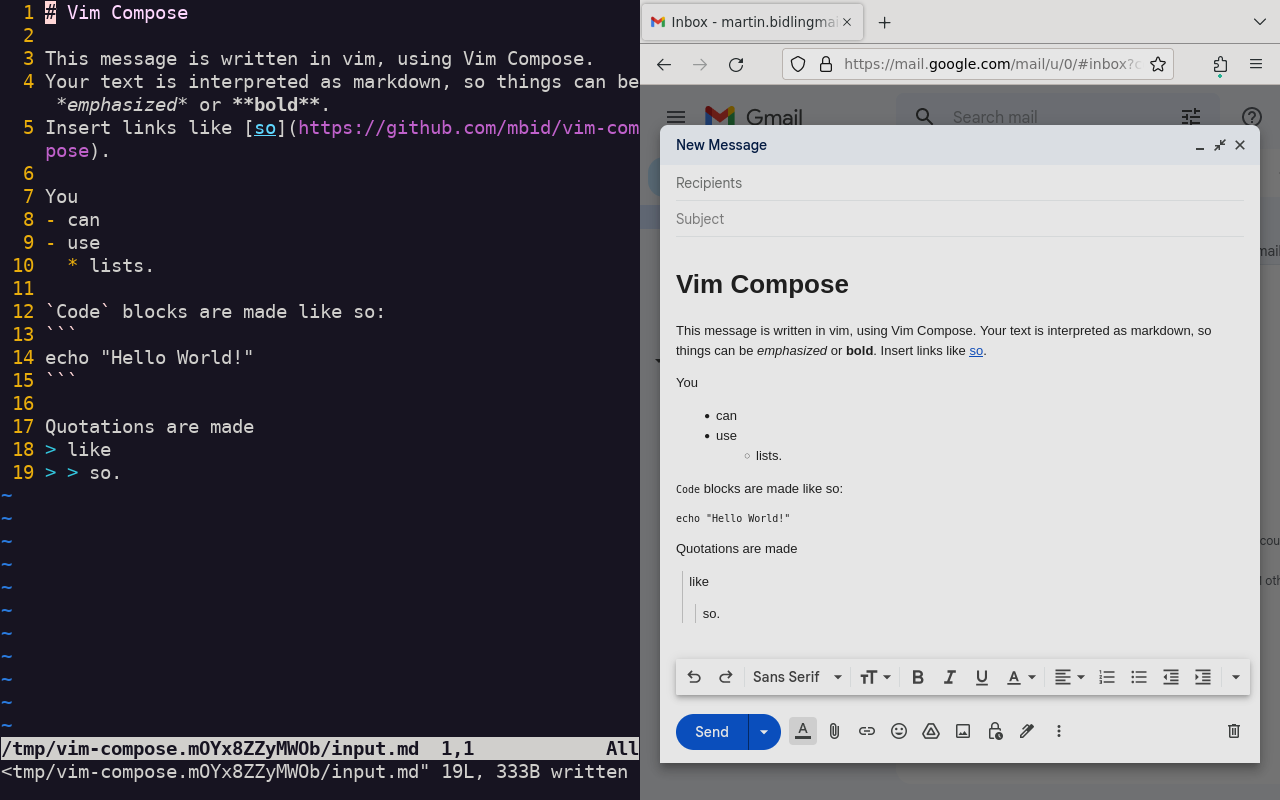 Vim Compose