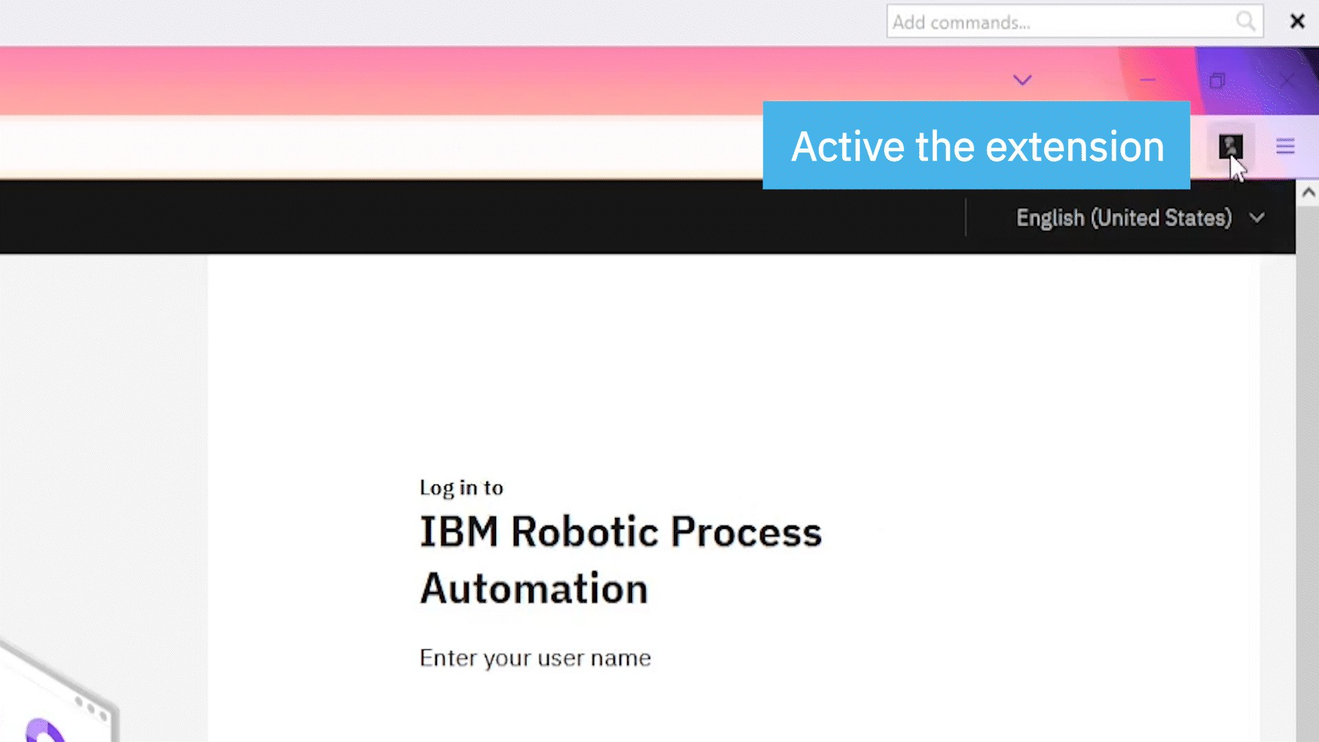 IBM RPA Web Recorder