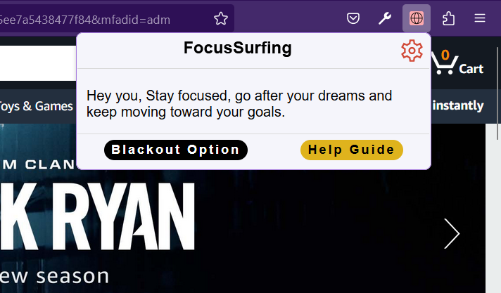 FocusSurfing - Block Distracting Websites