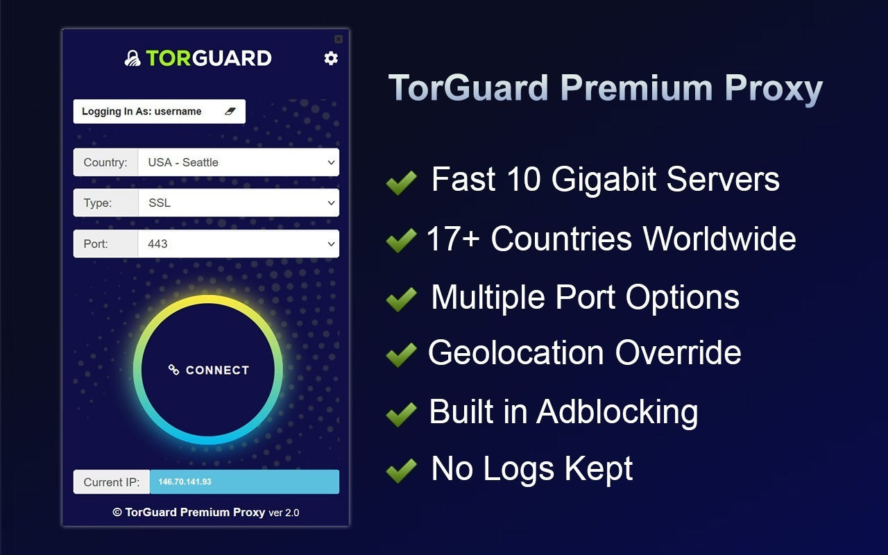 TorGuard Premium Proxy