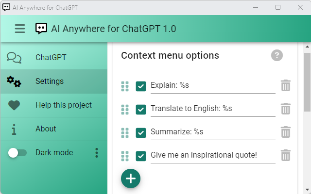 AI Anywhere for ChatGPT