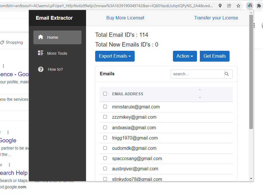Management-Ware Email Extractor
