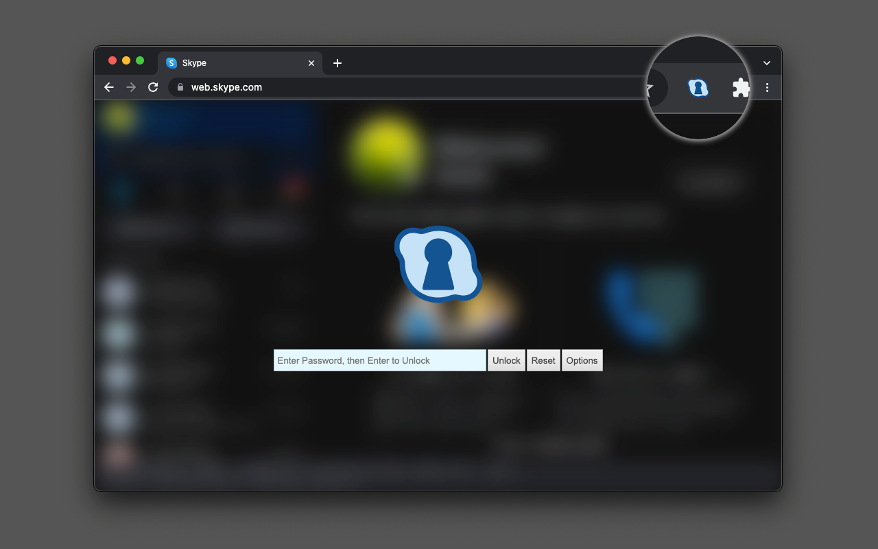 Password Lock for Skype™ Web – Lataa tämä laajennus ? Firefoxille (fi)