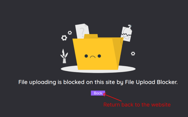 File Upload Blocker