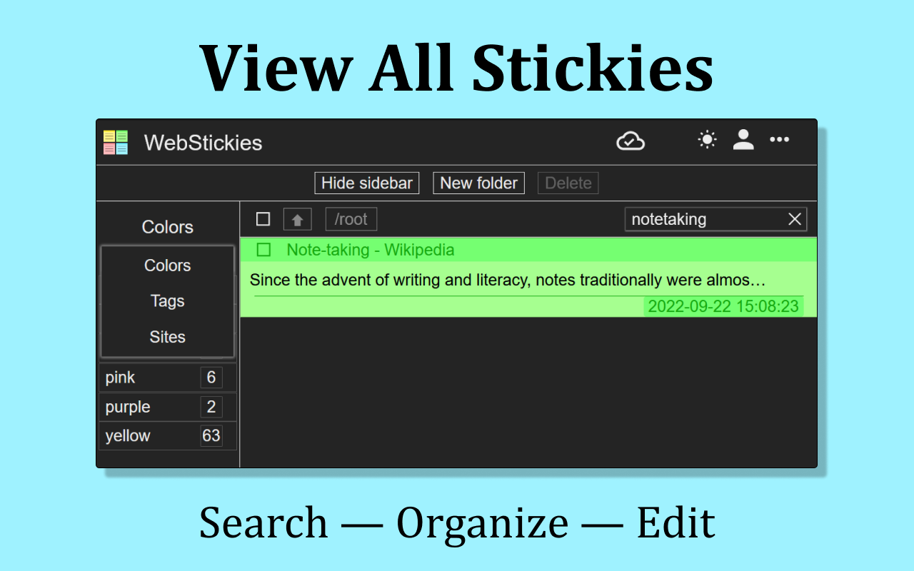 WebStickies