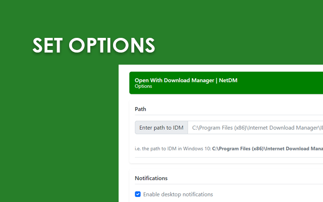 Open With Internet Download Manager | NetDM