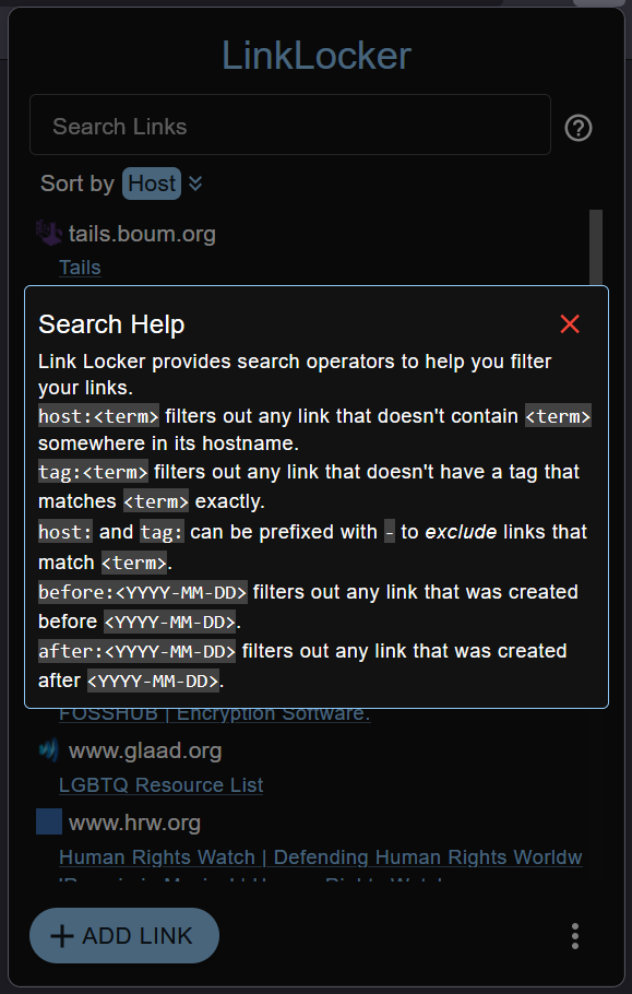 LinkLocker
