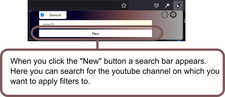 Youtube Subscription Filter