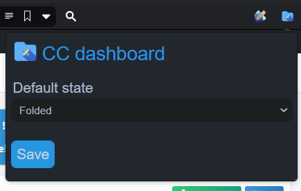 CC dashboard