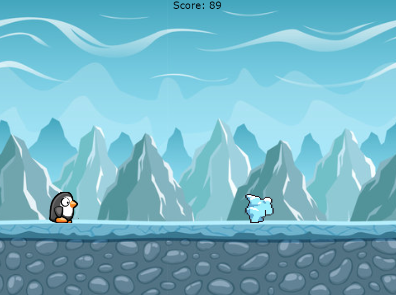 Penguin Game Popup