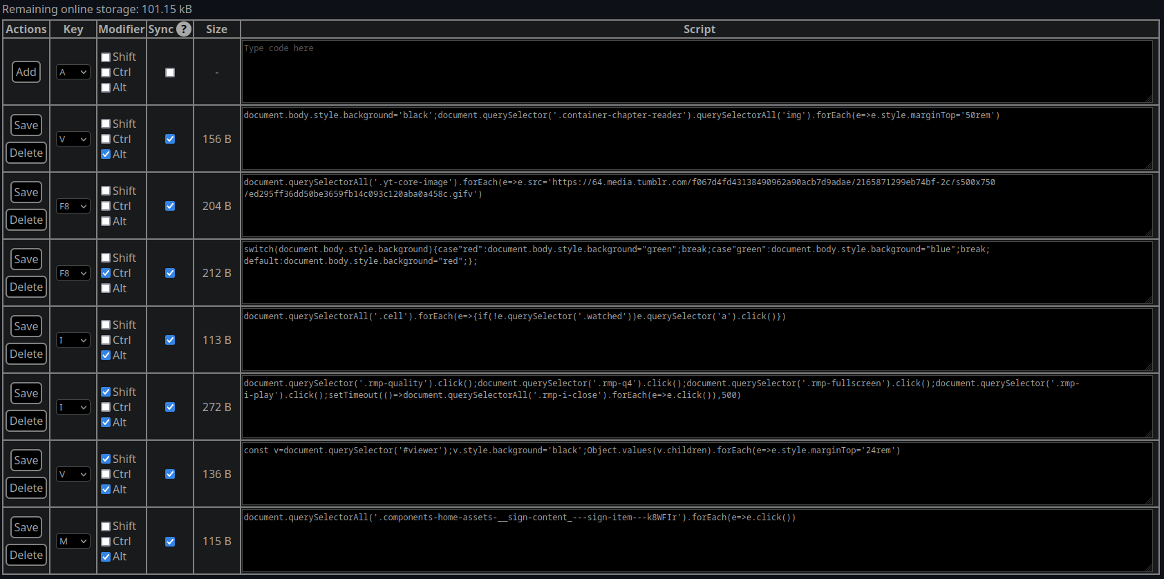 Manual Code Injector