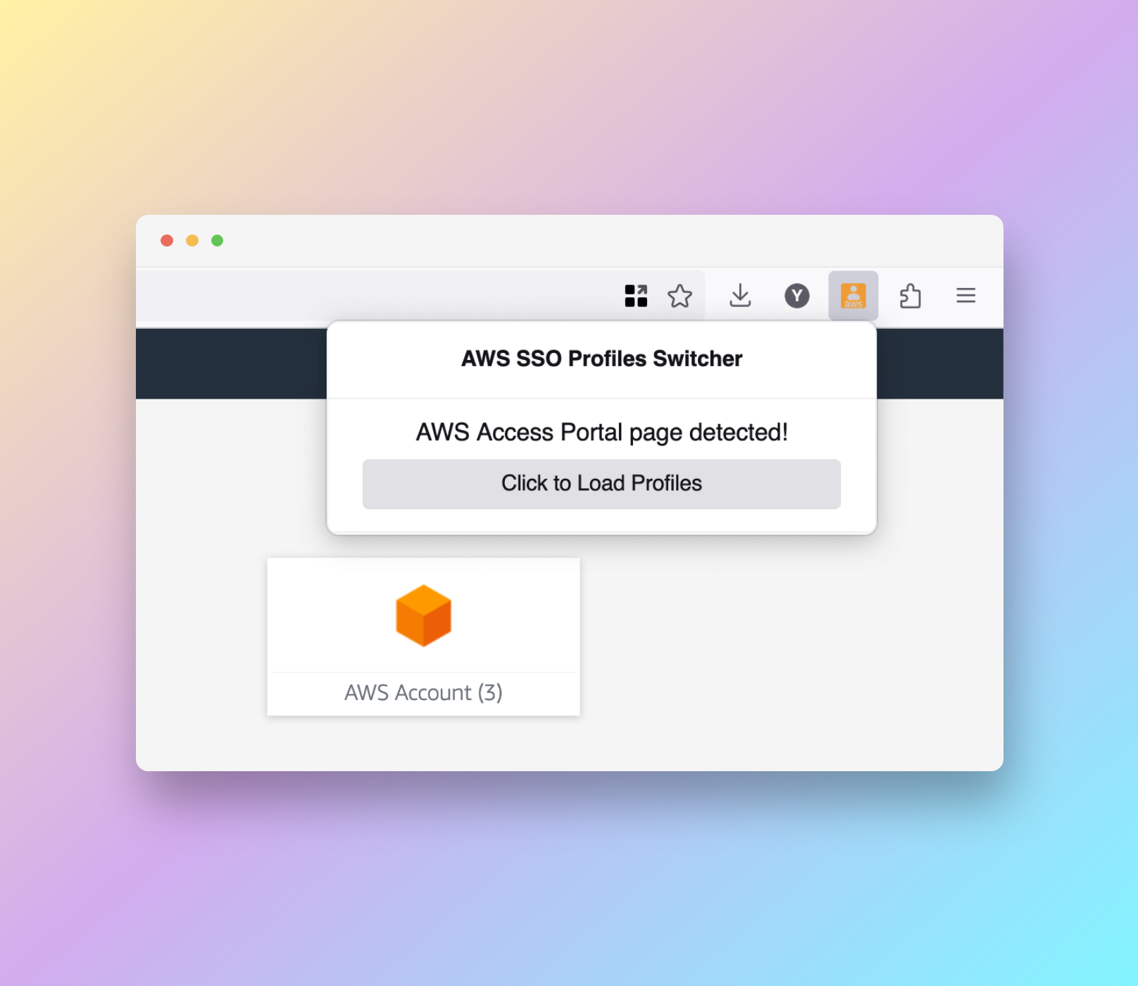 AWS SSO Profiles Switcher