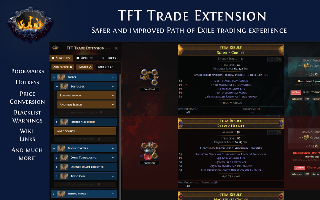 TFT Trade Extension