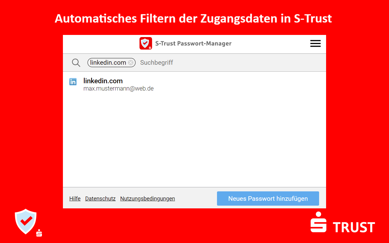 S-Trust Passwort-Manager