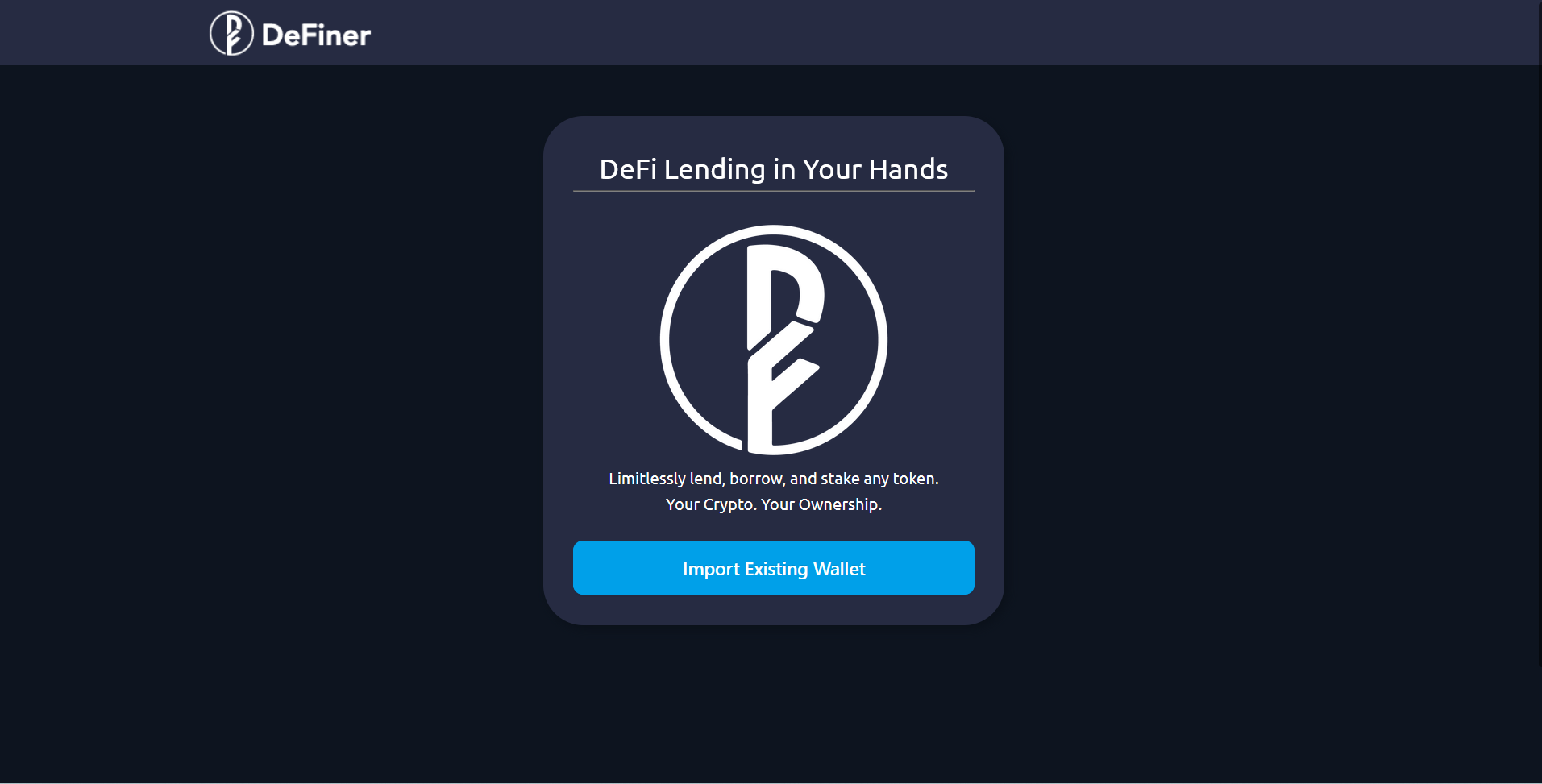 DeFiner HODLer