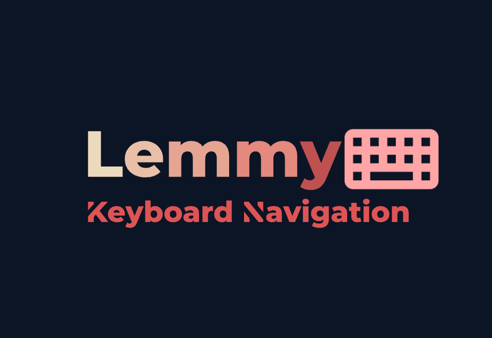 Lemmy Keyboard Navigation
