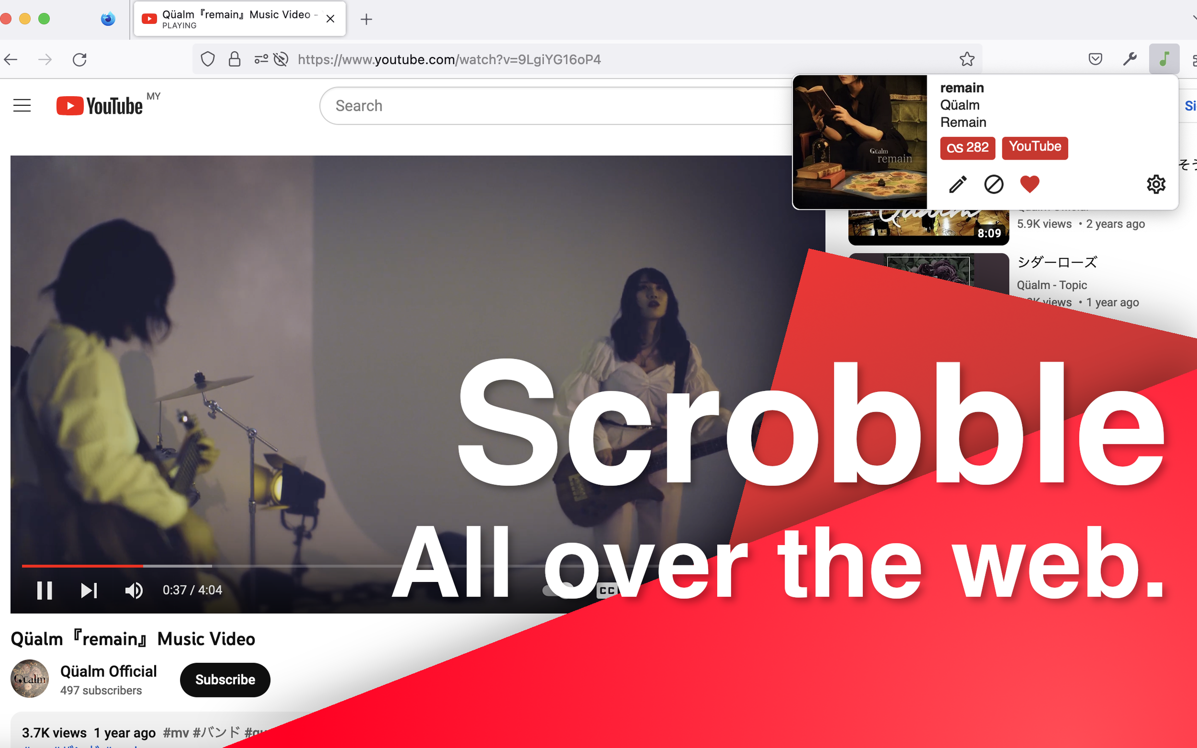 Web Scrobbler