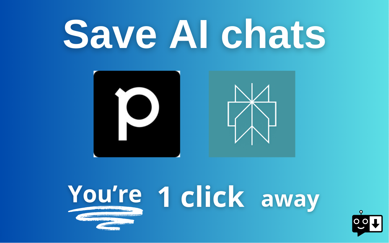 Save my Chatbot - AI Conversation Exporter