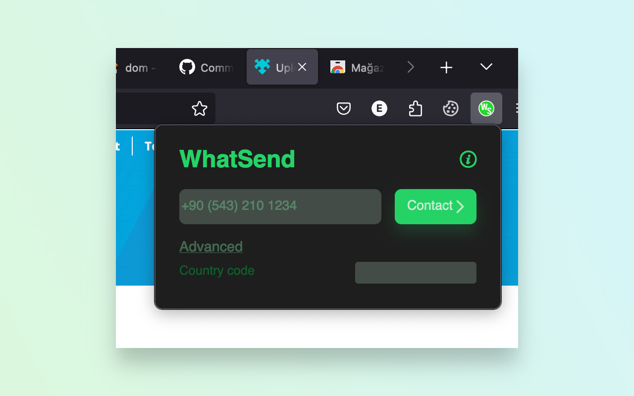 WhatSend for WhatsApp Web