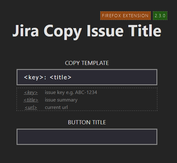 Jira Copy Issue Title