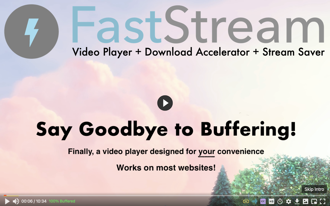 FastStream Video Player