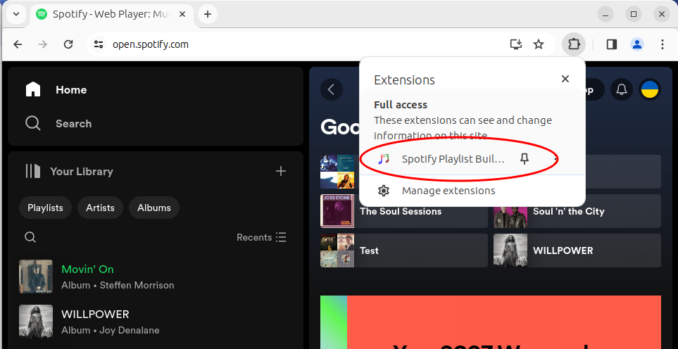 Spotify Playlist Builder