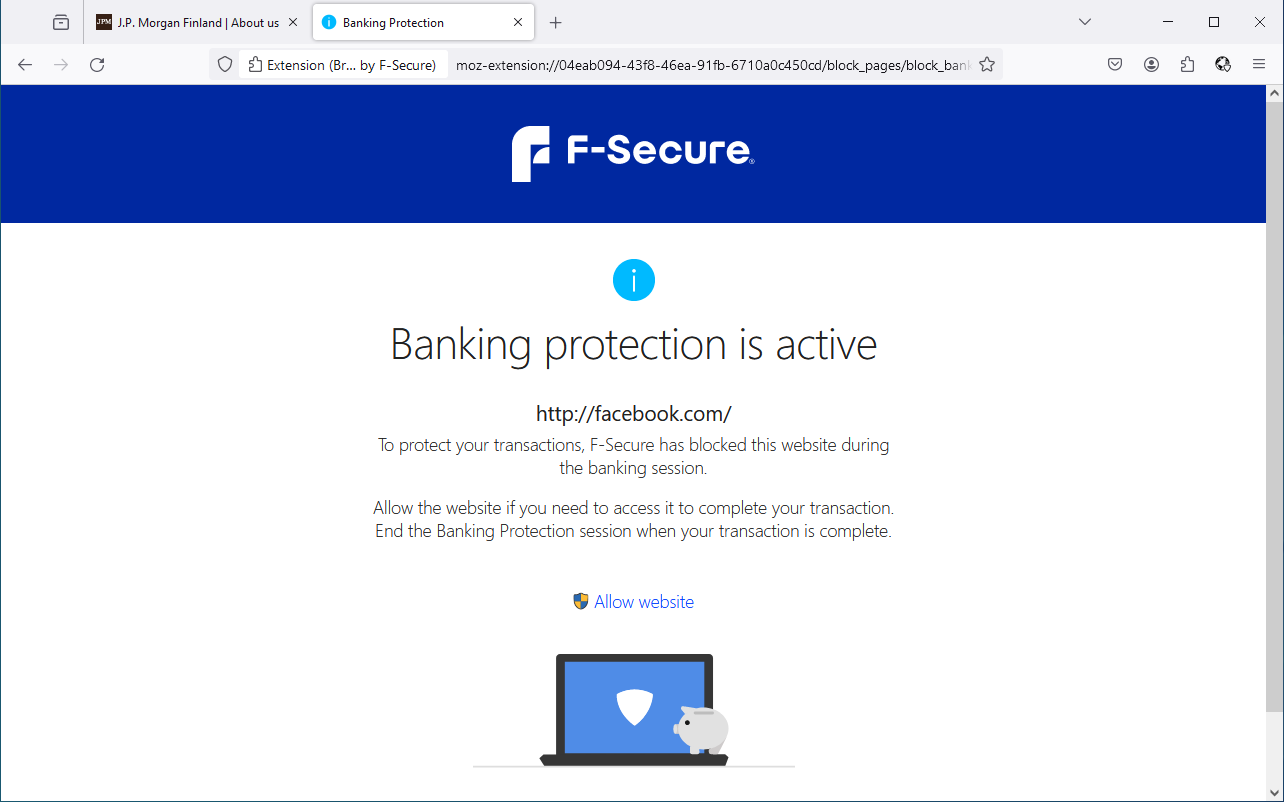 Browsing Protection by F-Secure