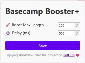 Basecamp Booster+