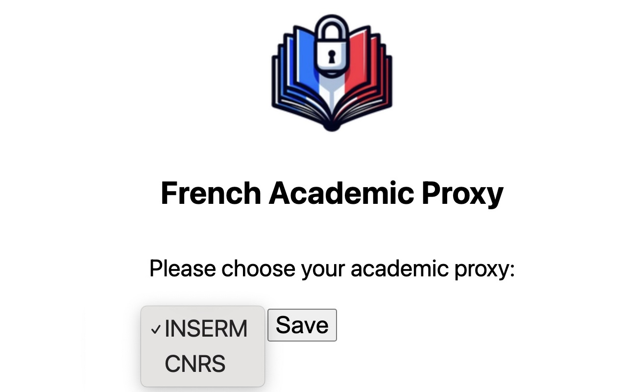 French Academic Proxy
