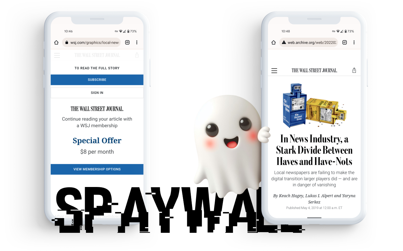 Spaywall - spay your paywall